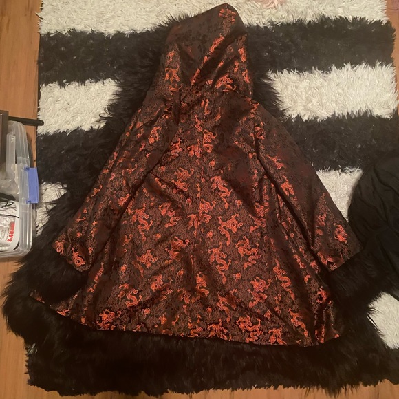 Rare hooded current mood fur trim coat! - Picture 3 of 3